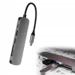 5in1 dokijaam USB, USB-C, HDMI, MacOS jaoks