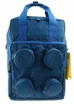 Koolikott LEGO Brick 2x2, must/sinine, 15 l, 20205-0140