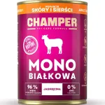 Koerakonservid lambalihaga naha ja karva hoolduseks, 400 g, Champer