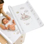M&auml;hkimislauad Rigid Rabbit Pink 70x50 veekindel kummutile voodikesele