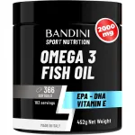 Omega 3 toidulisand, Bandini, 366 kapslit, 6 kuud