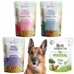 BRIT CARE PUPPY TRAINER koerte maiused, 4 erinevat maitset