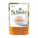 SCHESIR C&B m&auml;rg kassitoit tuuni, kana ja krevettidega želees 85g