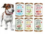 WATAHA Mono Protein koeratoit t&auml;iskasvanutele, ilma kanata, erinevates maitsetes, 6 x 400 g