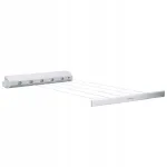 Brabantia 385728 seinapealne 22 m pesukuivatusrest, valge