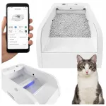 Isepuhastuv kassitoilet HD kaamera ja UV funktsiooniga, v&auml;ike, C201L