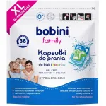 Bobini Family pesukapslid valgetele ja v&auml;rvilistele riietele, h&uuml;poallergeensed, 38 tk