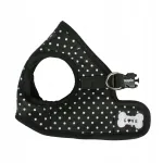 Puuvillased mustad Puppia Dotty koera rakmed, suurus M