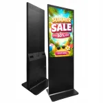 55" vertikaalne metallist puuteekraaniga Android-kiosk, 4GB/32GB