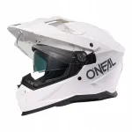 Mootorratturi kiiver ONEAL D-SRS, valge, suurus XXL (63/64 cm), DSRS-166