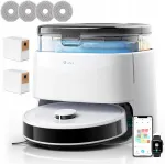 Tolmuimeja robot Lefant M3 MAX 2in1 pesufunktsiooniga, valge, WiFi