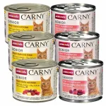 ANIMONDA Carny Senior koerakonservid, erinevad maitsed, 6 x 200 g