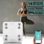 inSPORTline Syncale 20 vannitoa kaal kehasisaldusanal&uuml;&uuml;siga 180kg Bluetooth