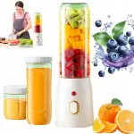 Kaasaskantav USB elektriline 450 ml blender kokteilide ja mahlade jaoks