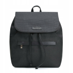 WITTCHEN 102-4Y-403-1 naiselik seljakott korgiga, must