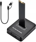 Amtake M.2 NVMe ja SATA k&otilde;vaketta dokipunkt USB adapteriga
