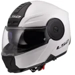 Motorratturi kiiver LS2 FF902 SCOPE II, valge, koos Pinlockiga