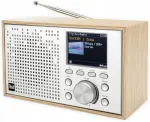 Raadio DUAL DCR 100 DAB+ FM RDS, puidust, LCD-ekraan, patareidega