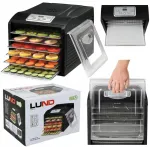 LUND 6 restiga 420-500W puuviljade ja seente toidu kuivati 68272