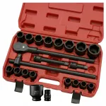 Padrunv&otilde;tmete komplekt 19&ndash;50 mm koos padruniv&otilde;tmega 3/4, 21 osa