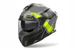 Motomatkuri kiiver AIROH SPARK 2, kollane/hall, suurus M