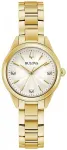 Naiste k&auml;ekell BULOVA 97P150 Sutton kuldne teemantidega 28 mm karbiga
