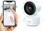 Juhtmevaba IP-kaamera WiFi EP-1296P15, 1080P, 360&deg; p&ouml;&ouml;ratav