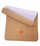 Sveltus Cork Yoga jooga matt, naturaalne / lillakas
