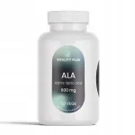 Toidulisand ALA Alpha Lipoic Acid 600mg 60 kapslit VEGE