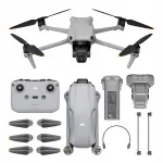 DJI Air 3 droon RC-N2 puldiga, 48 MP, 6000 m, 46 min, 4K/100 FPS