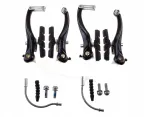 V-kujulised piduripadjandid TRX, alumiiniumist, mustad, 110 mm