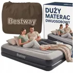 T&auml;ispuhutav kahekohaline voodi integreeritud pumbaga BESTWAY, 203 x 152 x 46 cm