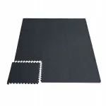 12-osaline kummist spordimatt, 120x120 cm, libisemiskindel