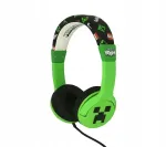 Laste juhtmega k&otilde;rvaklapid OTL Technologies Minecraft Creeper k&otilde;rva peal