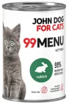 M&auml;rg kassitoit John Dog 99 MENU, teraviljavaba, k&uuml;&uuml;likuliha, 400 g