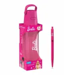 Vee filtroimispudel Dafi Solid 0,7 l BARBIE roosa pliiatsiga