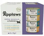 Applaws m&auml;rg kassitoit, erinevad maitsed, 12 x 70 g