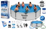 Bestway 305x76 Steel Pro Max 56406 basseinikomplekt koos 2026 pumbaga, 17in1