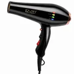 Juuksekuivati ENZO PRO ITALY THERMA CARE AC, must, ionisatsioon, 1900W