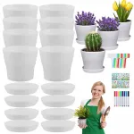 Plastikust lillepotid komplekt 12 tk