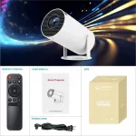 Mini LED projektor HY300, Android, WiFi, Full HD