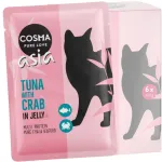 Cosma Asia m&auml;rg kassitoit tuunikala ja krabiga želees, 6 x 100 g