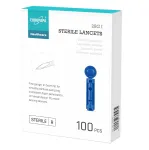 &Uuml;hekordsed steriilsed lansetid gl&uuml;koosim&otilde;&otilde;tjale, 100 tk.