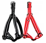 DINO reguleeritavad koera rakmed, 20 mm, 40&ndash;60 cm, mustad
