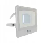 LED prožektor V-TAC 30W SAMSUNG KIIP liikumisanduriga, valge, 1 m kaabel, VT-138S