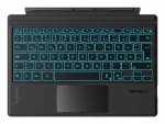 Traadita klaviatuur Inateck KB02027, QWERTZ, must