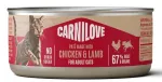 M&auml;rgtoit koertele CARNILOVE kanaliha ja lambalihaga, 100 g