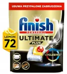 Finish Ultimate Plus Lemon n&otilde;udepesukapslid, 72 tk