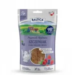 Koeramaiused Baltica kalkuniliharibad noortele koertele, teraviljavabad, h&uuml;poallergeensed, 90 g