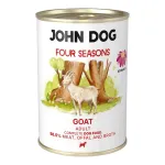Koerakonservid John Dog Goat Four Seasons, 400 g, yksivalgu